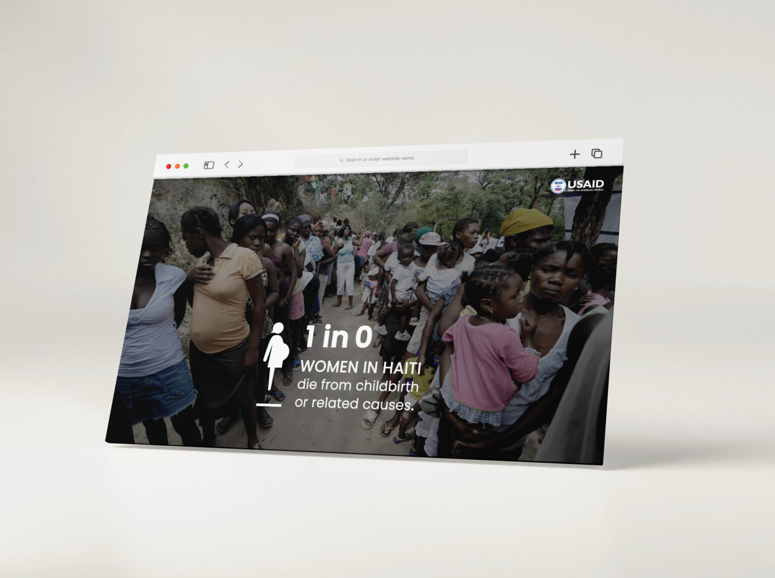 Social media video design NGO Haiti